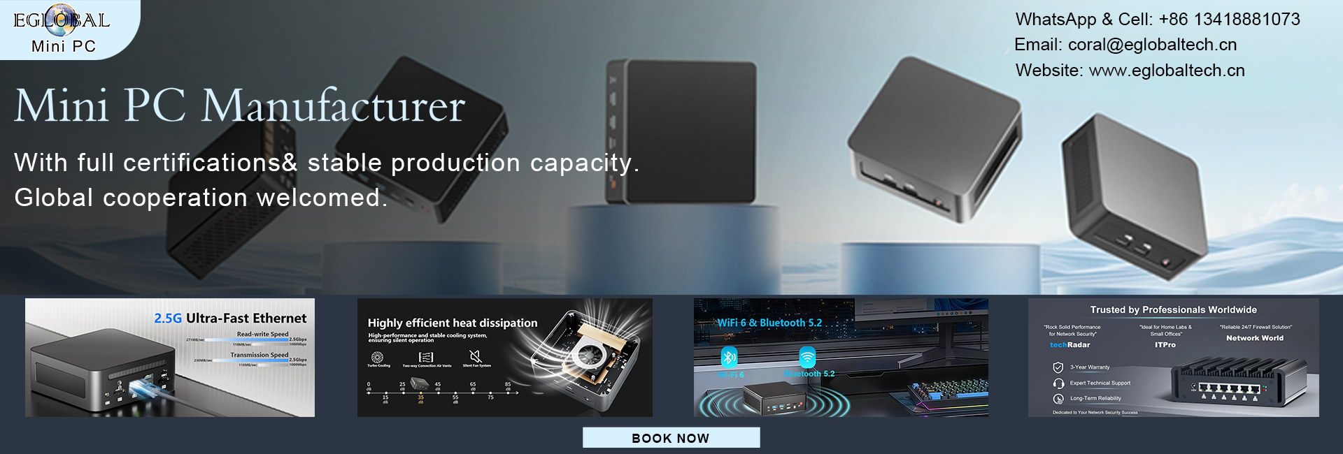 Cheap Industrial Fanless Mini PC GK1