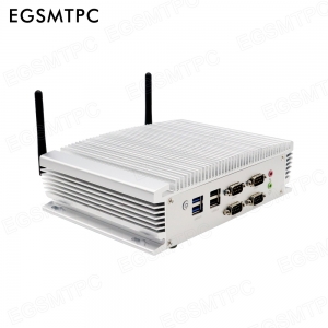 EGSMTPC Fanless Mini Windows Desktop Com