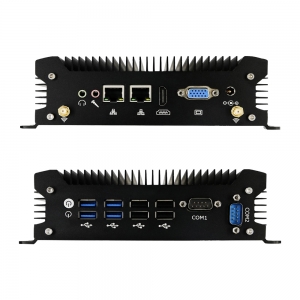 EGSMTPC Fanless Industrial Mini PC i3-42