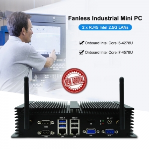 EGSMTPC GK1 Fanless Industrial Mini PC W