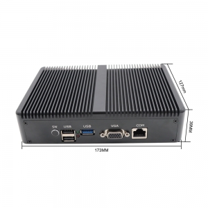 EGSMTPC Pfsense Fanless Mini PC J1900 4*