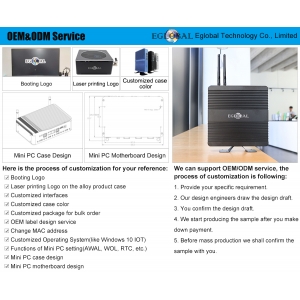 EGSMTPC Mini PC G4 lntel Celeron J1900 2