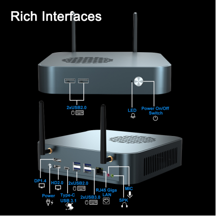 Life needs a sense of ceremony, and desktop computers cant be casual - A2-5900HX Mini pc(图2)