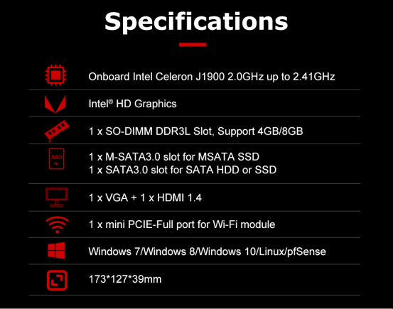 Popular J1900 soft route PC M3-J1900L4(图3)